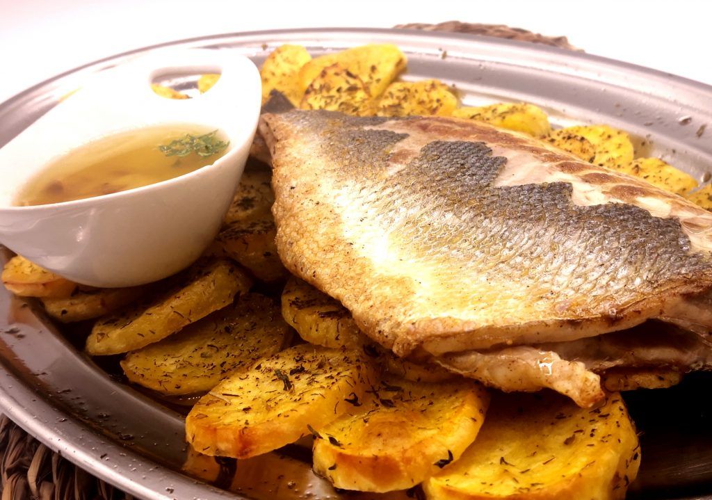 Lubina en Papillote